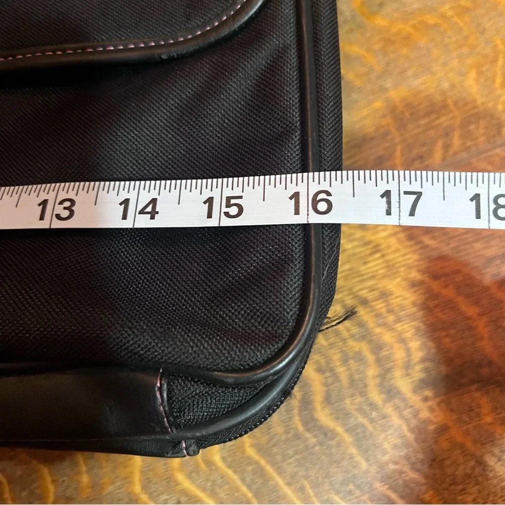 Laptop Bag; Black & Pink; c Icon Brand